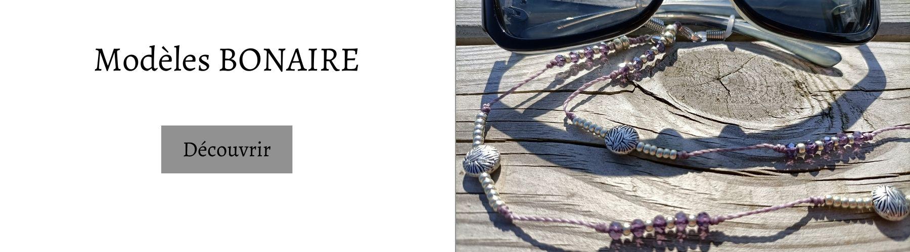 Chaines de lunettes modeles bonaire
