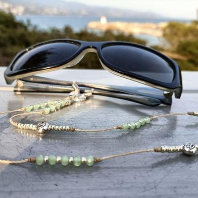 Cordon lunettes ocolia cristal lotus vert anande 89 1 4