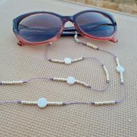 Chaine lunettes ocolia st benedicte mauve 36 4 6