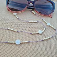 Chaine lunettes ocolia st benedicte mauve 36 4 9
