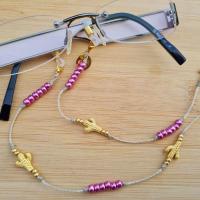 Cordon lunettes ocolia cactus dore rose 62 4 1