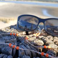 Cordon lunettes ocolia cavalaire orange 73 2 2
