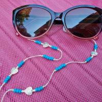 Cordon lunettes ocolia coeur sofia bleu 50 1 1