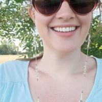 Cordon lunettes ocolia cristal berga ii rose fonce 85 3 1