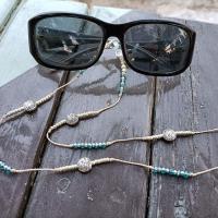Cordon lunettes ocolia cristal bonaire bleu 75 1 2