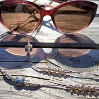 Cordon lunettes ocolia cristal bonaire violet clair 75 3 5