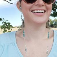 Cordon lunettes ocolia cristal chance bleu fonce 84 2 2 1