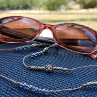 Cordon lunettes ocolia cristal cosmos bleu clair 83 4 2