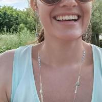 Cordon lunettes ocolia cristal cosmos bleu clair 83 4 3