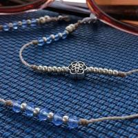Cordon lunettes ocolia cristal cosmos bleu clair 83 4 7 1