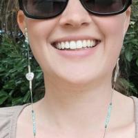Cordon lunettes ocolia cristal feline vanille vert 118 2 2