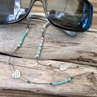 Cordon lunettes ocolia cristal feline vanille vert 118 2 4