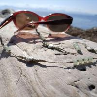 Cordon lunettes ocolia cristal ii andora vert amande argent 88 1 2