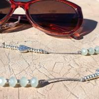 Cordon lunettes ocolia cristal ii andora vert amande argent 88 1 7