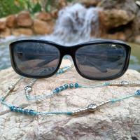 Cordon lunettes ocolia cristal lotus bleu 89 2 1