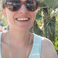 Cordon lunettes ocolia cristal marguerite vanille vert argent 81 5 5