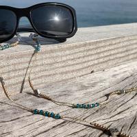 Cordon lunettes ocolia cristal rhodes bleu champagne 97 3 3