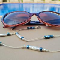 Cordon lunettes ocolia totem bleu 49 2 14